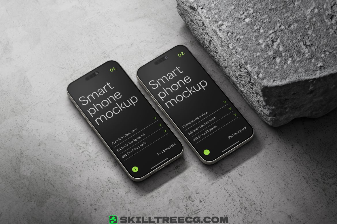图片[3]-iPhone 15 Pro Mockup Set（395541）-技能树